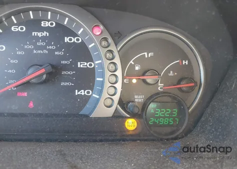 2003 Honda Pilot Ex-L из США, поврежденный, VIN 2HKYF18513H551178